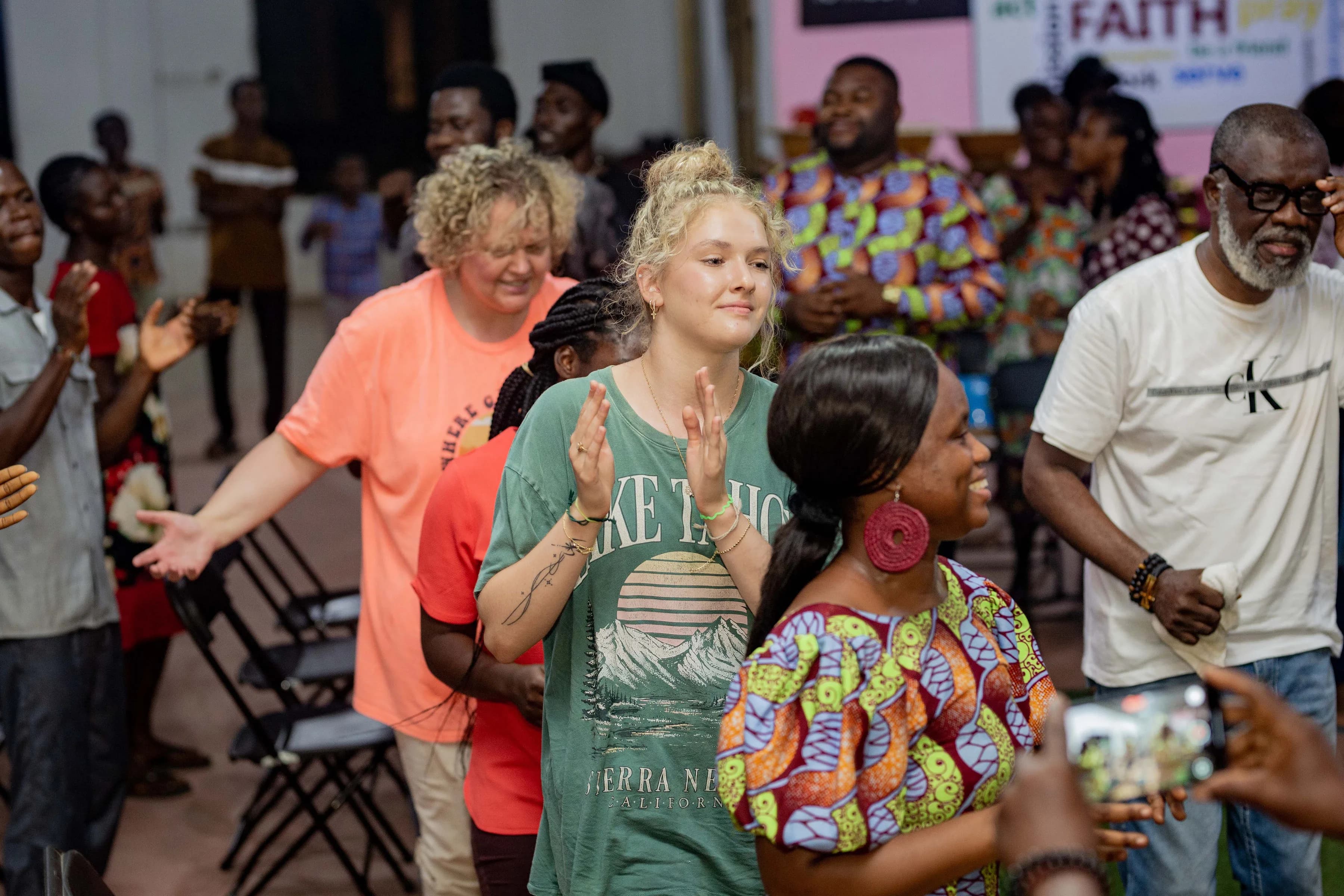 Agape Regiment Ministry joyful welcome